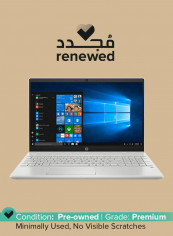 Renewed - Pavilion 15-cs0053cl (2020) Laptop With 15.6-Inch Touchscreen Display, Intel Core i7 Processor/10th Gen/32GB RAM/1TB SSD/Intel UHD Graphics With English/Arabic Keyboard Silver