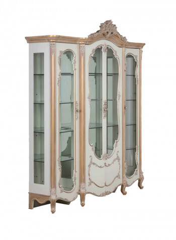 Laiya 4-door Wine Cabinet Multicolour 197.5 x 52 x 237.5cm