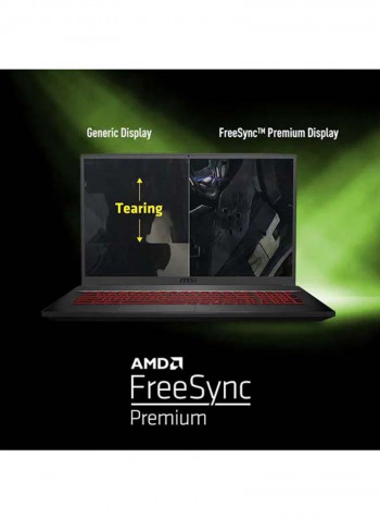Bravo 15 A4DDR Laptop With 15.6-Inch Display, AMD Ryzen 7-4800H Processor/16GB RAM/512GB SSD/4GB AMD Radeon RX 5500M Graphics/Windows 10 Home Black