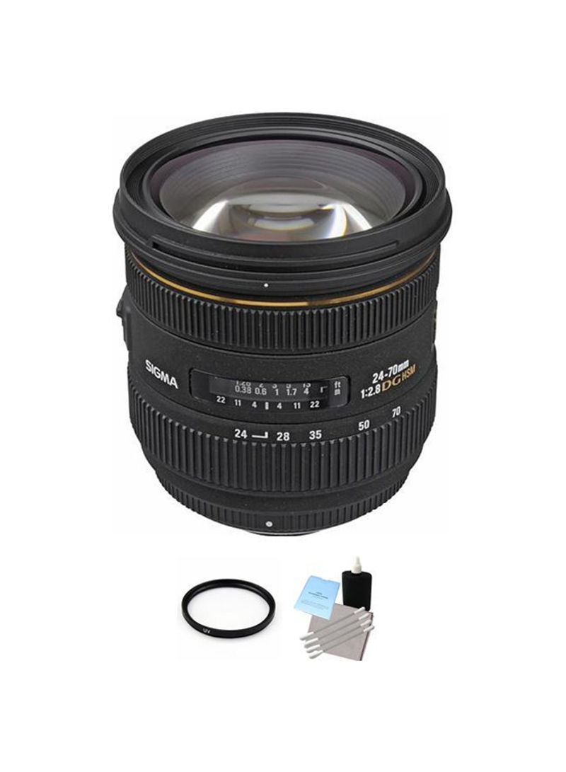 24-70mm f/2.8 IF EX DG HSM Lens For Nikon Black