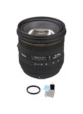 24-70mm f/2.8 IF EX DG HSM Lens For Nikon Black