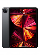 iPad Pro 2021 (3rd Generation) 11-Inch, M1 Chip, 256GB, Wi-Fi, 5G, Space Gray with Facetime - International Specs