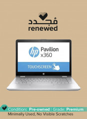 Renewed - Pavilion X360 14-dh1036ne Laptop With 14-Inch Multitouch Display, Intel Core i5 Processor/10th Gen/32GB RAM/2TB SSD+HDD/2GB Nvidia GeForce MX130 Series Graphic Card Silver