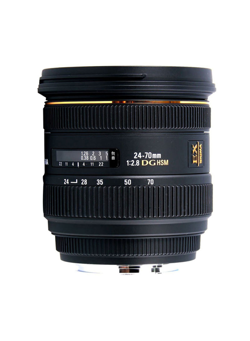 24-70mm f/2.8 IF EX DG HSM Lens For Canon Black
