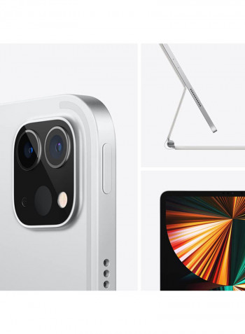 iPad Pro 2021 (3rd Generation) 11-Inch, M1 Chip, 512GB Wi-Fi Silver with Facetime - International Specs