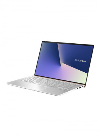 ZenBook 14 Laptop With 14-Inch Display, Core i7 Processer/8GB RAM/512GB SSD/Intel UHD Graphics Icicle Silver