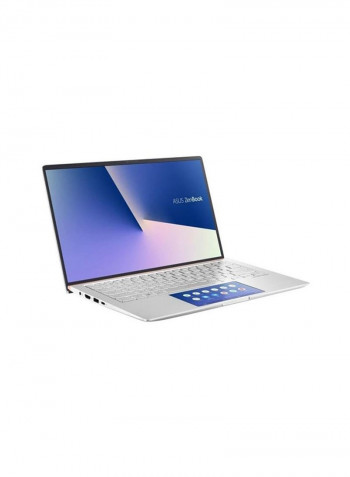 ZenBook 14 Laptop With 14-Inch Display, Core i7 Processer/8GB RAM/512GB SSD/Intel UHD Graphics Icicle Silver