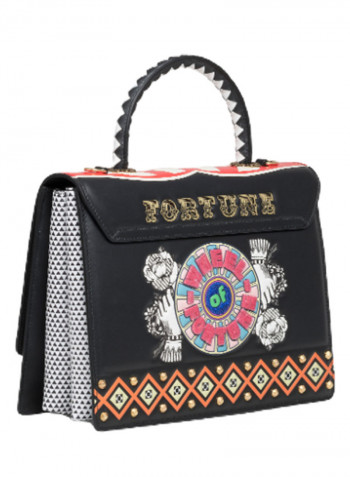 Audrey Model Logo Detail Crossbody Bag Multicolour
