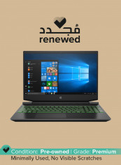 Renewed - Pavilion 15-ec1008nx (2020) Gaming Laptop With 15.6-Inch Display, AMD Ryzen 7 Processor/4th Gen/32GB RAM/2TB SSD+HDD/6GB Nvidia GeForce GTX 1650 Graphic Card Black