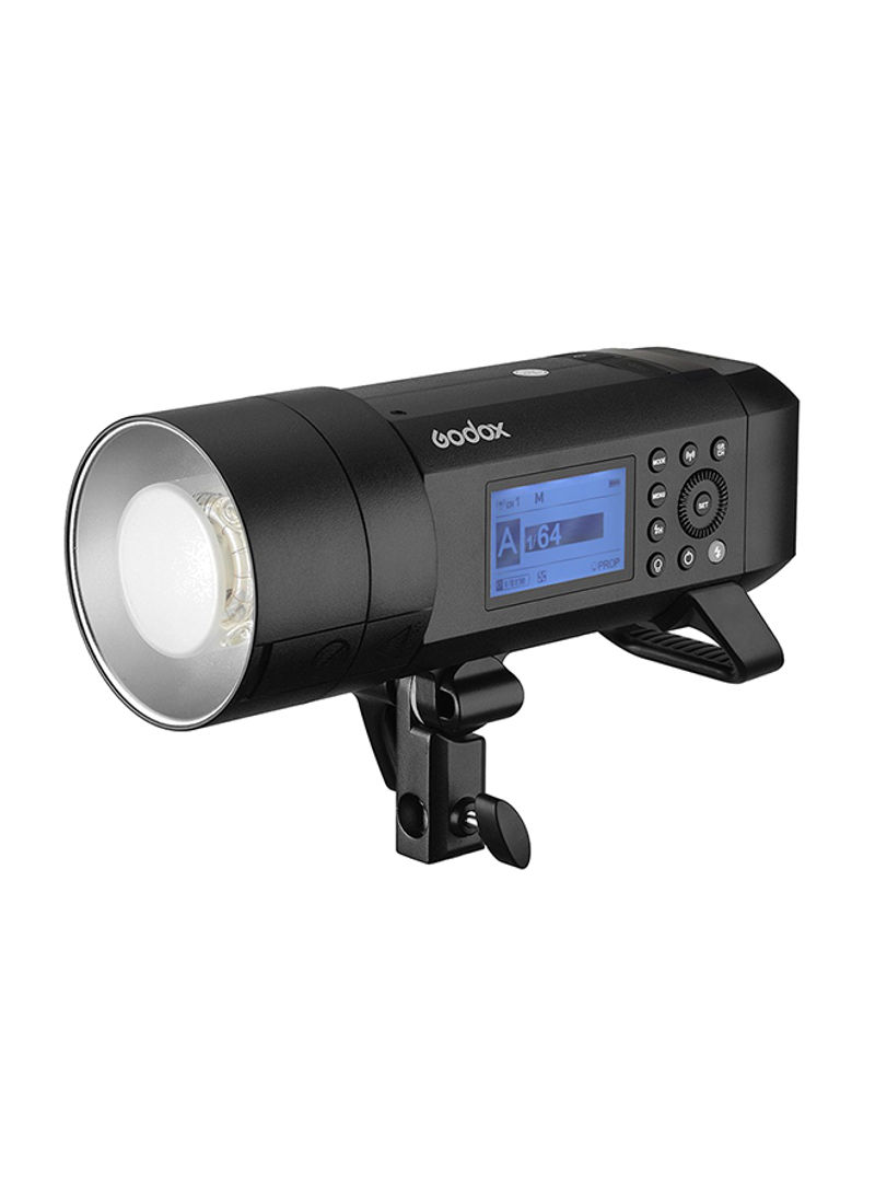 Witsro AD400Pro All-in-One Outdoor Flash Light Black