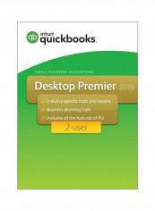 QuickBooks Premier UK Version 2 User 2019 VAT Enabled Utilities Multicolour