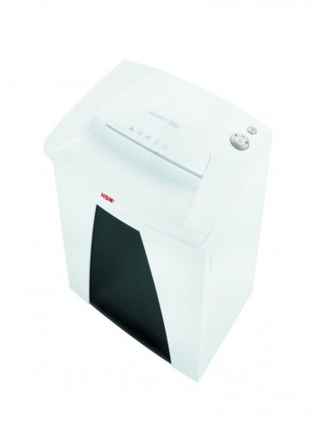 Securio B32 Shredder Cross Cut 1.9 X 15MM White