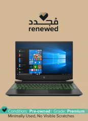 Renewed - Pavilion 15-ec1008nx (2020) Gaming Laptop With 15.6-Inch Display, AMD Ryzen 7 Processor/4th Gen/32GB RAM/1TB SSD/6GB Nvidia Geforce GTX 1650  Graphics Black