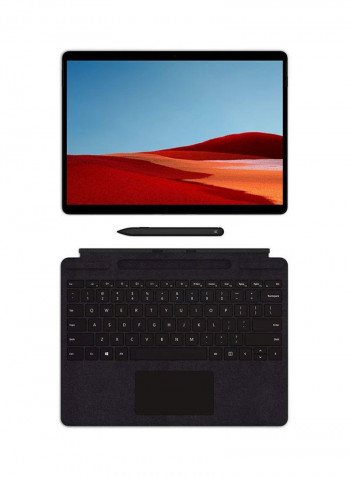 Microsoft Surface Pro X With 13-Inch Touch Screen Display, Microsoft SQ1 Processor/8GB RAM/128GB SSD/Microsoft SQ1 Adreno 685 GPU With WiFi + 4G LTE Matte Black