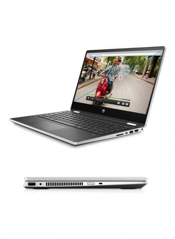 Pavilion X360 Touchscreen Laptop With 14-Inch HD Display, Core i7 Processer/8GB RAM/256GB SSD/Intel UHD Graphics Natural