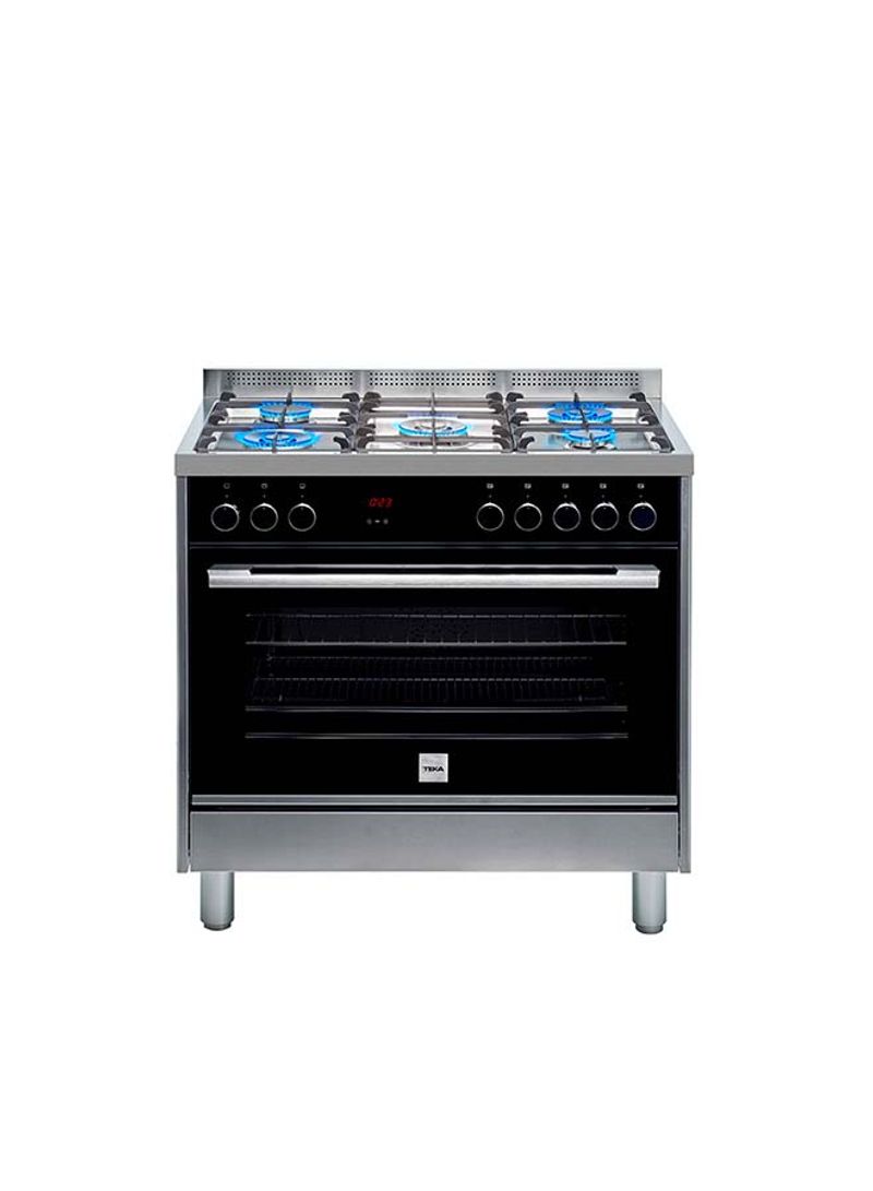 Free Standing Cooker With Gas Hob And Multifunction Gas Oven 40297055 Black