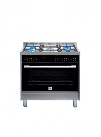 Free Standing Cooker With Gas Hob And Multifunction Gas Oven 40297055 Black
