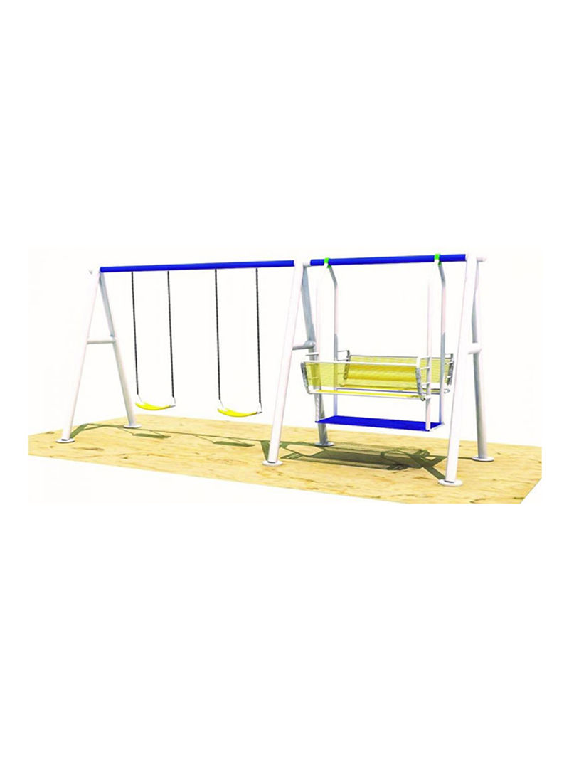 6-In-1 Iron Stand Swings Set 1318