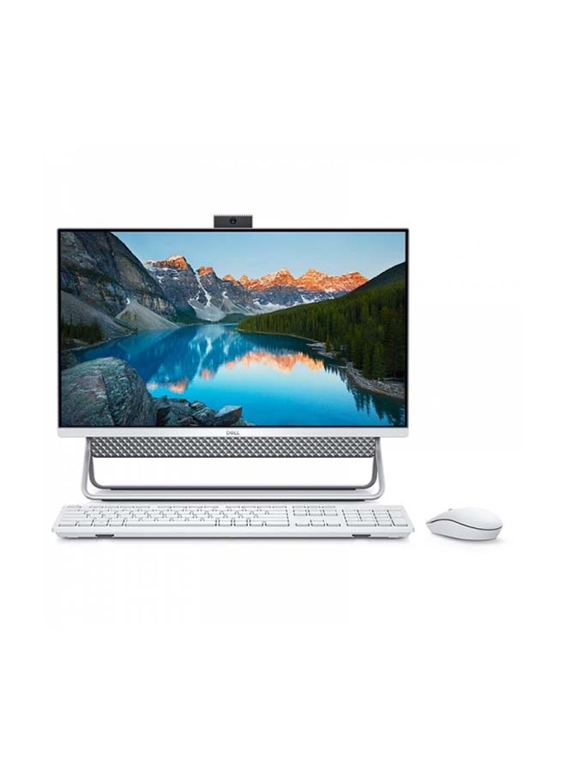 Inspiron AIO 5400 Desktop With 23.8-Inch Display, Core i7-1165G7 Processor/16GB RAM/256GB SSD+1TB HDD/2GB NVIDIA GeForce MX330 Graphics Silver