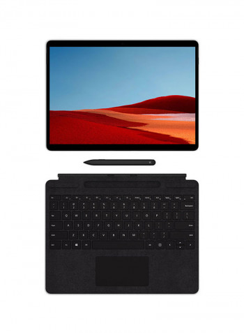 Microsoft Surface Pro X With 13-Inch Display, Microsoft SQ1 Processor/8GB RAM/256GB SSD/Microsoft SQ1 Adreno 685 GPU Graphics Matte Black