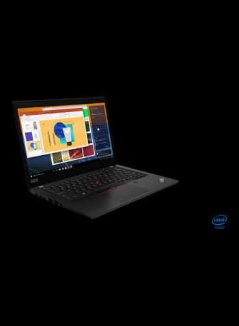 ThinkPad X390 Laptop With 13.3-Inch Display, Core i7 Processer/16GB RAM/512GB SSD/Intel UHD Graphics Black