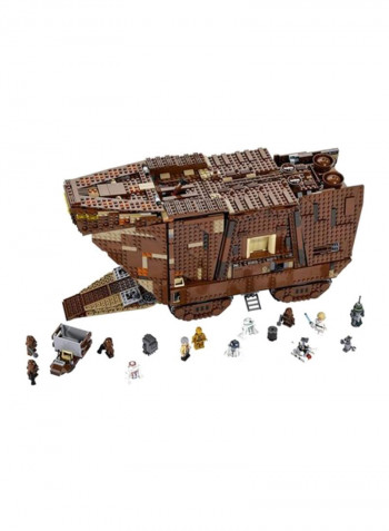 3296-Piece Star Wars Sandcrawler Block Set 75059