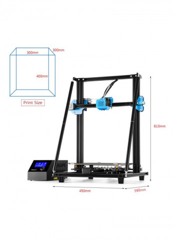 Breakage Detection 3D Printer Black/Blue