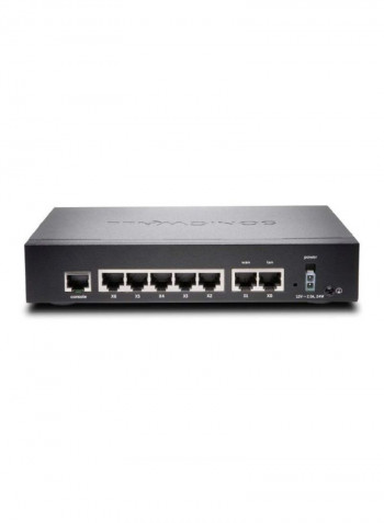 7-Port Advanced LAN Router 7.5x5.3x1.4inch Black