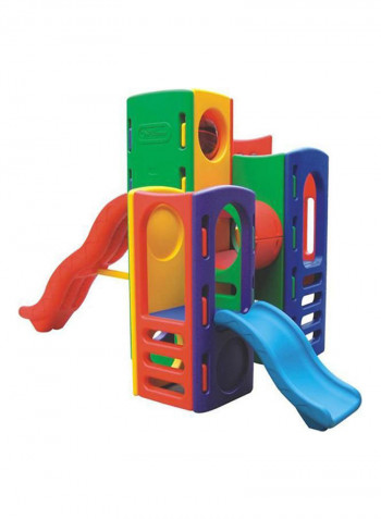 Clubhouse Climber With Two Slides 342centimeter