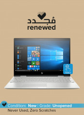 Renewed - Envy X360 15 2-in-1 Laptop With 15.6-Inch Touchscreen Display, Intel Core i7 Processor/10th Gen/16GB RAM/1TB SSD/4GB Nvidia GeForce GTX Series MX250 Graphics With English/Arabic Keyboard Silver