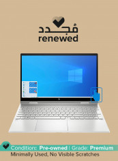 Renewed - Envy X360 15t-ed000 Laptop With 15.6-Inch Touchscreen Display, Intel Core i7 Processor/10th Gen/32GB RAM/1TB SSD/Intel Iris Plus Graphics Silver