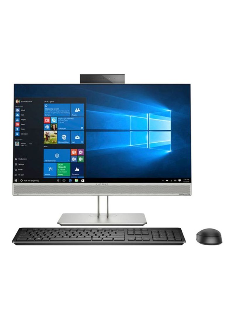 EliteOne 800 G5 All-In-One Desktop With 23.8-Inch Display, Core i7 Processor/8GB RAM/1TB HDD/Intel UHD Graphics Black
