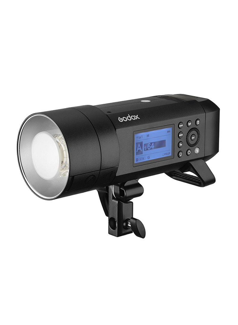 Witsro AD400Pro All-in-One Outdoor Flash Light Black