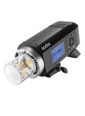 Witsro AD400Pro All-in-One Outdoor Flash Light Black