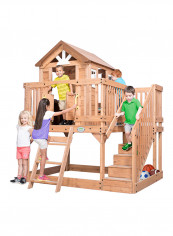 Wooden Scenic Heights Playhouse