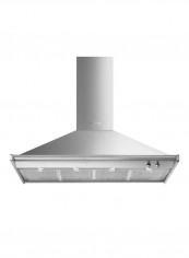 Opera 120cm Chimney Range Cooker Hood 41.6 l KD120HXE Silver