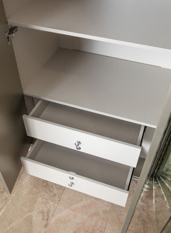 6-Door Ximena Wardrobe Green