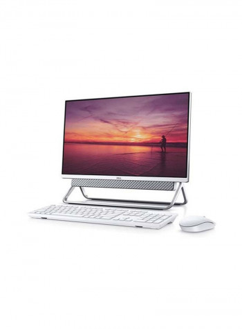 Inspiron 5400-INS-6000-SLV All-in-One Desktop With 23.8 Inch FHD Display, Core i7-1165G7 Processor/16GB RAM/1TB HDD + 256GB SSD/2GB Nvidia GeForce MX330 Graphics Silver