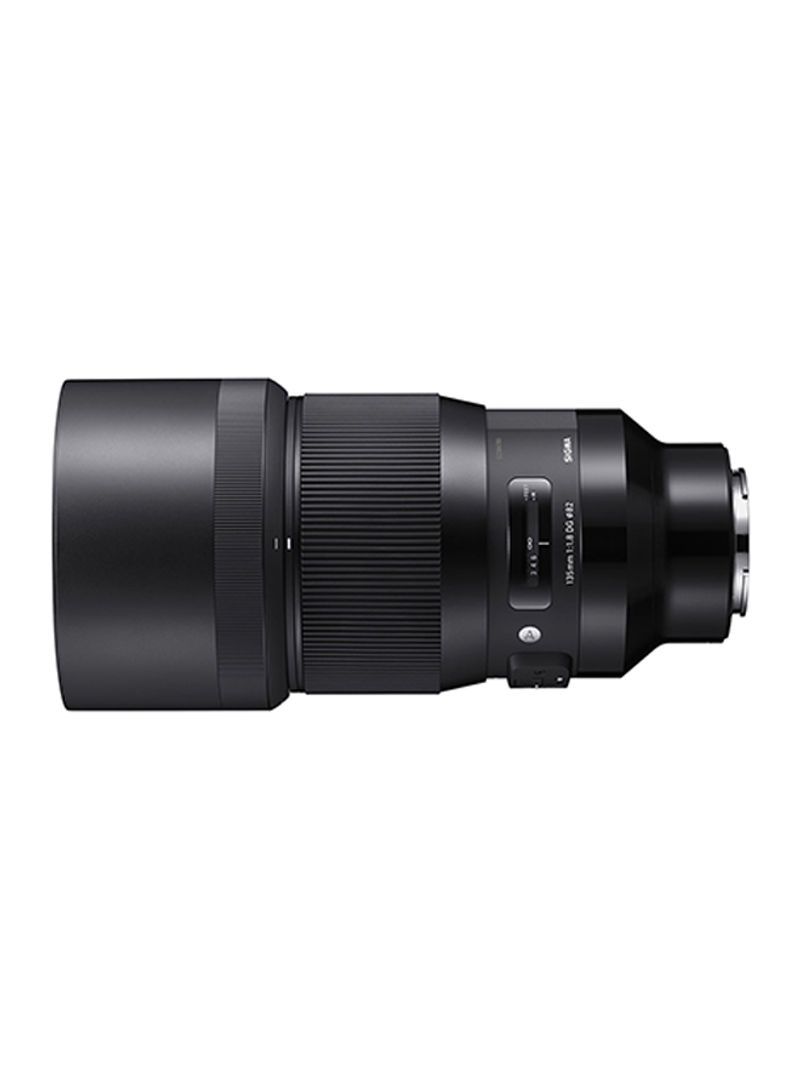 135mm f/1.8 DG HSM Art Lens For Sony E-Mount Camera Black
