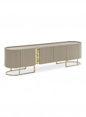 Cyprus Dining Table Gold/Light Brown