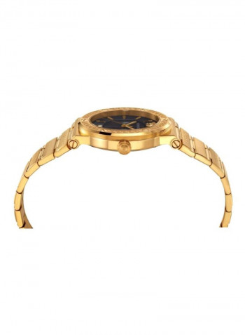 Women's Greca Logo Water Resistance Stainless Steel Analog Watch VEVH00820