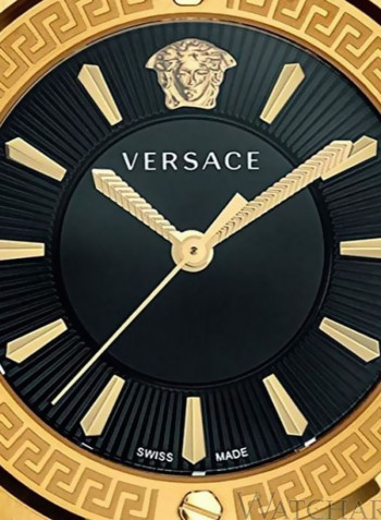 Women's Greca Logo Water Resistance Stainless Steel Analog Watch VEVH00820