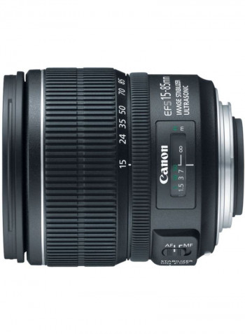 EF-S 15-85mm f/3.5-5.6 IS USM Lens Black