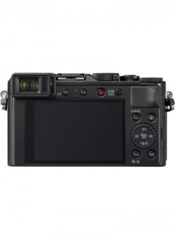 Lumix DC-LX100 II Point And Shoot Camera 17MP 3.1x Zoom With LCD Touchscreen, Built-in Wi-Fi And Bluetooth