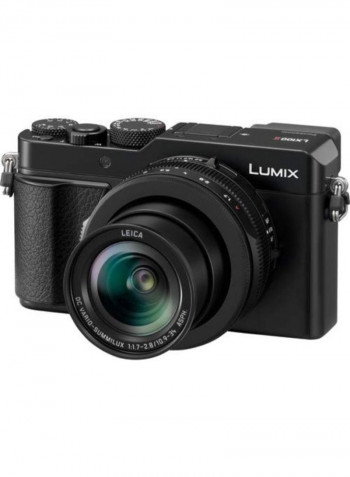 Lumix DC-LX100 II Point And Shoot Camera 17MP 3.1x Zoom With LCD Touchscreen, Built-in Wi-Fi And Bluetooth