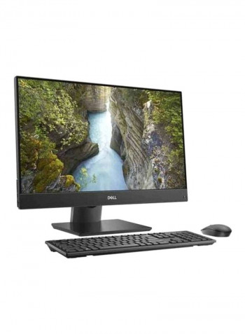 Optiplex 7470 All-In-One Desktop With 23.8-Inch Display, Core i5 Processor/8GB RAM/1TB HDD/Intel UHD Graphics 630 Silver/Black