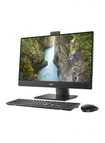 Optiplex 7470 All-In-One Desktop With 23.8-Inch Display, Core i5 Processor/8GB RAM/1TB HDD/Intel UHD Graphics 630 Silver/Black