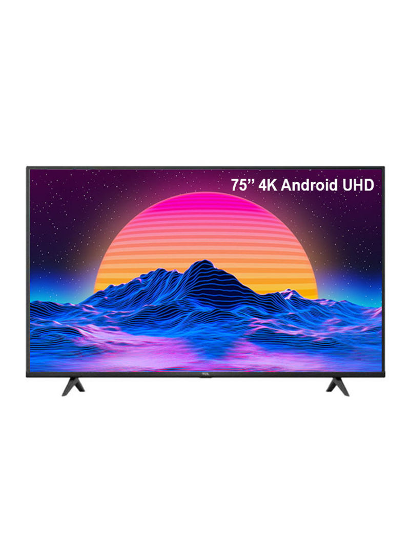 75-Inch 4K Android Smart UHD TV 75P617 Black