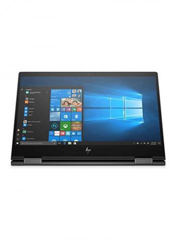 Renewed - Envy x360 13-ar0008ne Convertible 2 in 1 Laptop With 13.3-Inch Display, AMD Ryzen 7 Processor/16GB RAM/1TB SSD/AMD Radeon RX Vega 10 Graphics With English/Arabic Keyboard Black