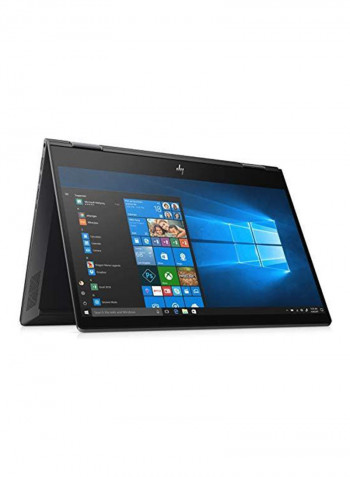 Renewed - Envy x360 13-ar0008ne Convertible 2 in 1 Laptop With 13.3-Inch Display, AMD Ryzen 7 Processor/16GB RAM/1TB SSD/AMD Radeon RX Vega 10 Graphics With English/Arabic Keyboard Black